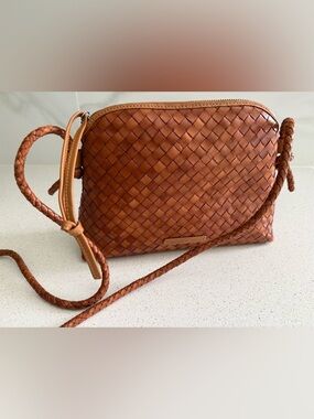 Loeffler Randall Mallory Wove Crossbody Bag